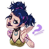 The Witness Girl WhatsApp Sticker #18