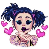 The Witness Girl WhatsApp Sticker #2