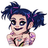 The Witness Girl WhatsApp Sticker #24