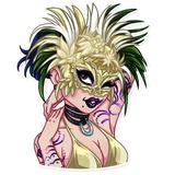 The Witness Girl WhatsApp Sticker #25