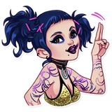 The Witness Girl WhatsApp Sticker #5