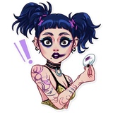 The Witness Girl WhatsApp Sticker #6