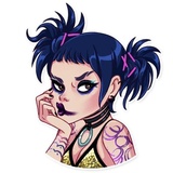 The Witness Girl WhatsApp Sticker #8