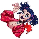 The Witness Girl WhatsApp Sticker #9