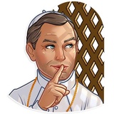 The Young Pope WhatsApp Sticker #19