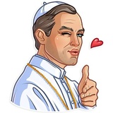 The Young Pope WhatsApp Sticker #2
