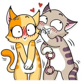 Katie Cat WhatsApp Sticker #13