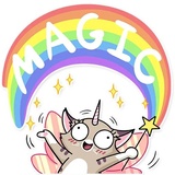 Katie Cat WhatsApp Sticker #14