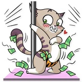 Katie Cat WhatsApp Sticker #18