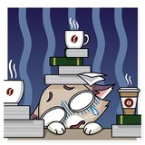 Katie Cat WhatsApp Sticker #19