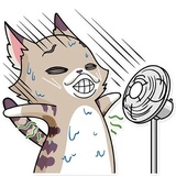 Katie Cat WhatsApp Sticker #22