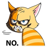 Katie Cat WhatsApp Sticker #27