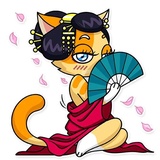 Katie Cat WhatsApp Sticker #30