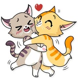 Katie Cat WhatsApp Sticker #4