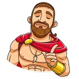 This is Sparta! WhatsApp Sticker #16
