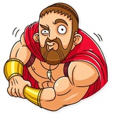 This is Sparta! WhatsApp Sticker #23