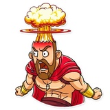 This is Sparta! WhatsApp Sticker #29