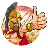 This is Sparta! WhatsApp Sticker #3