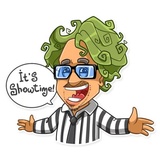 Tim Burton WhatsApp Sticker #16