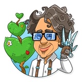 Tim Burton WhatsApp Sticker #17