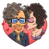 Tim Burton WhatsApp Sticker #21