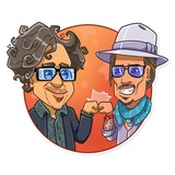 Tim Burton WhatsApp Sticker #23