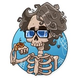 Tim Burton WhatsApp Sticker #25