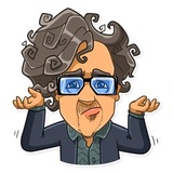 Tim Burton WhatsApp Sticker #29