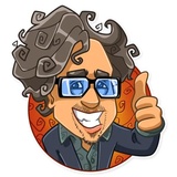 Tim Burton WhatsApp Sticker #3