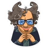 Tim Burton WhatsApp Sticker #6
