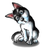 Tobbi Husky WhatsApp Sticker #6