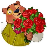 Todd Bear WhatsApp Sticker #10