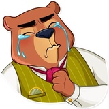 Todd Bear WhatsApp Sticker #13