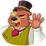 Todd Bear WhatsApp Sticker #14