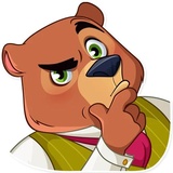 Todd Bear WhatsApp Sticker #17