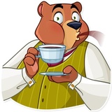 Todd Bear WhatsApp Sticker #21