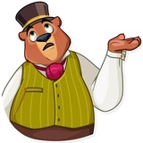 Todd Bear WhatsApp Sticker #26