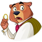 Todd Bear WhatsApp Sticker #3