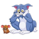 Tom and Jerry WhatsApp Sticker #21