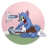 Tom and Jerry WhatsApp Sticker #6