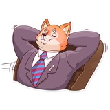Top Dog WhatsApp Sticker #12