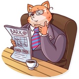 Top Dog WhatsApp Sticker #15