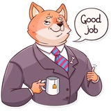 Top Dog WhatsApp Sticker #3