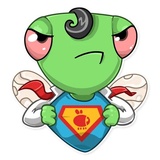 Top Fly WhatsApp Sticker #16