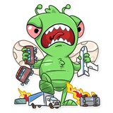 Top Fly WhatsApp Sticker #29