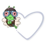 Top Fly WhatsApp Sticker #30