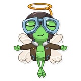 Top Fly WhatsApp Sticker #9