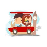 Travelling with love WhatsApp Sticker #18