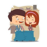 Travelling with love WhatsApp Sticker #22