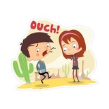 Travelling with love WhatsApp Sticker #3